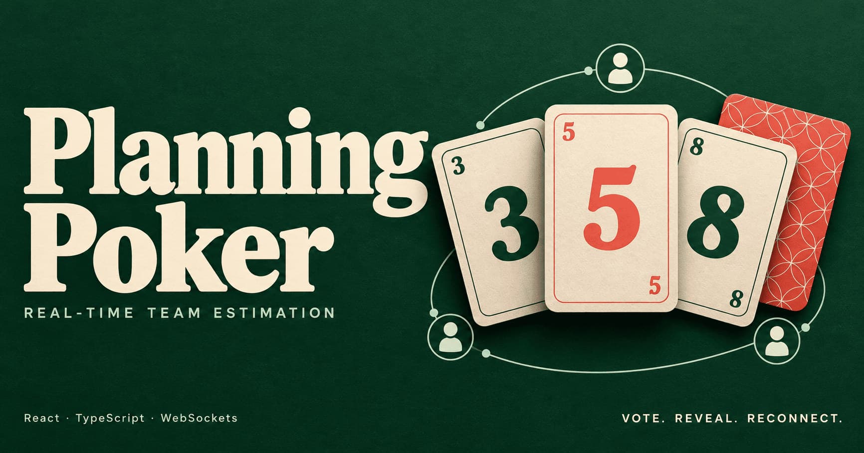 Planning Poker: a real-time estimation app